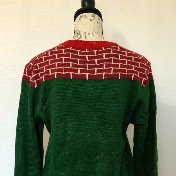 Holiday Hype Christmas Sweater Small Red/Green - Picture 8 of 12